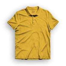 Load image into Gallery viewer, Basic Men&#39;s Polo T-Shirt - Yellow

