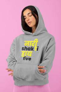 naari shakti women's hoodie