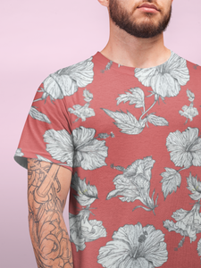 hibiscus men's t-shirt
