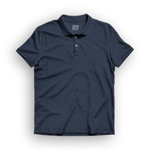 Load image into Gallery viewer, Basic Men&#39;s Polo T-Shirt - Navy
