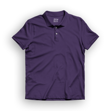 Load image into Gallery viewer, Basic Men&#39;s Polo T-Shirt - Purple
