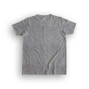 basic men's t-shirt - grey melange