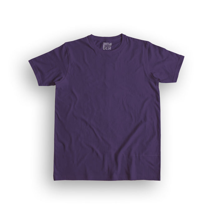 basic men's t-shirt - purple