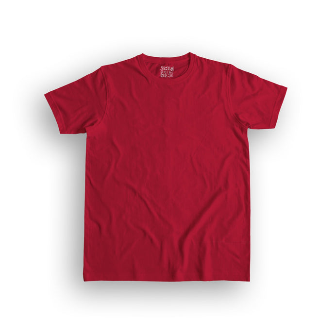 basic men's t-shirt - red