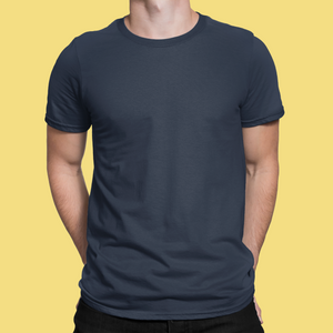 basic men's t-shirt - navy
