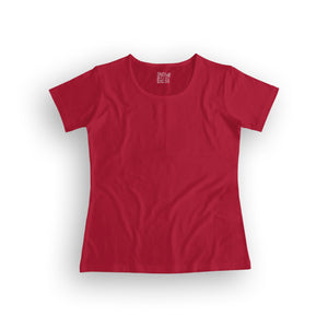basic women's t-shirt - red