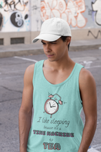 Load image into Gallery viewer, time machine to tea men&#39;s tank top
