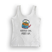 Load image into Gallery viewer, kettle on women&#39;s tank top
