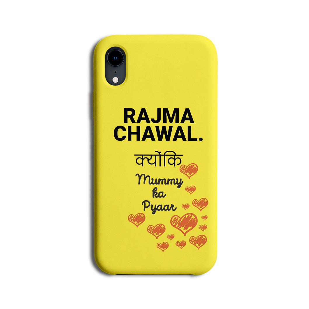 rajma chawal phone case