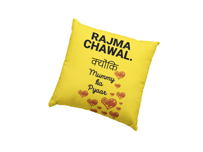rajma chawal square cushion