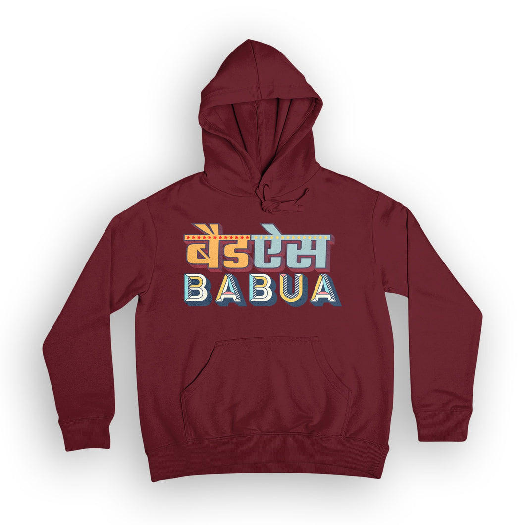 badass babua men's hoodie