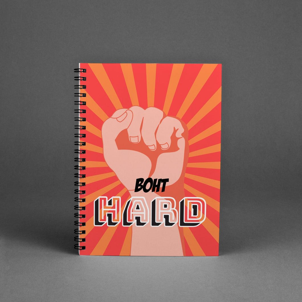 boht hard notebook