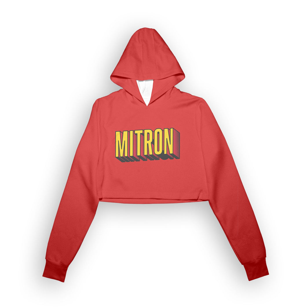 mitron crop hoodie