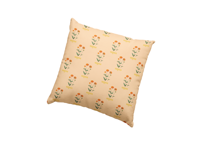 sasural genda phool square cushion