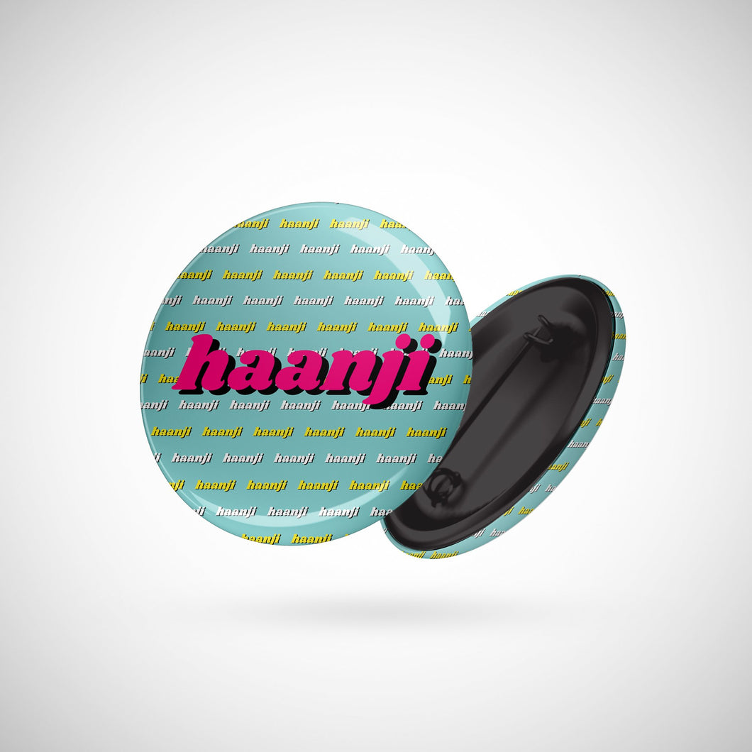 haanji badge