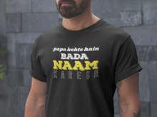 Load image into Gallery viewer, papa kehte hain m men&#39;s t-shirt
