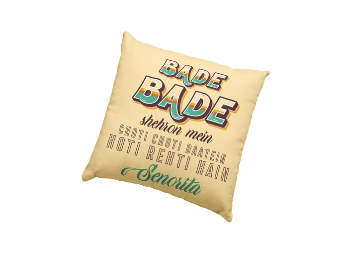 bade bade square cushion