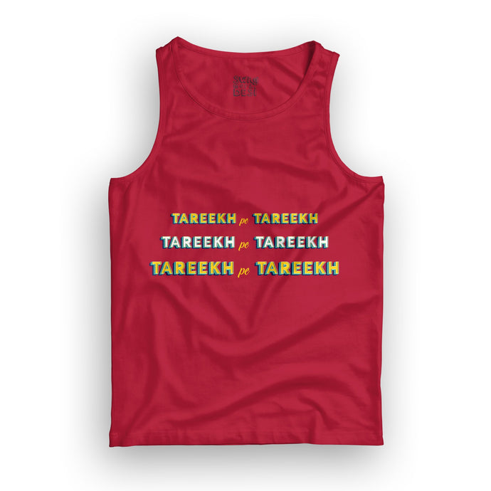 tareekh men's tank top