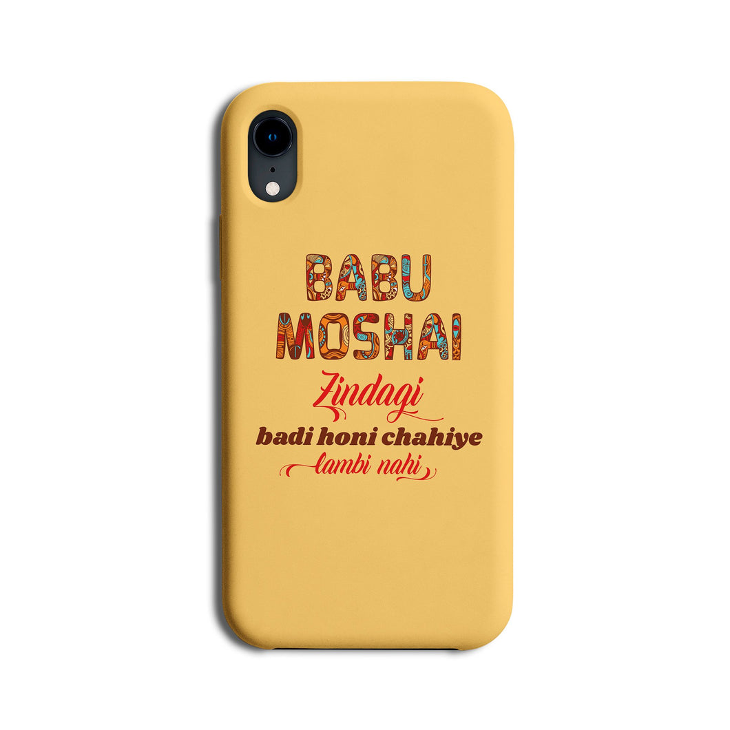 babu moshai phone case