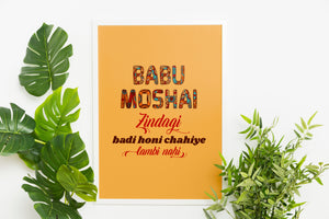 babu moshai poster