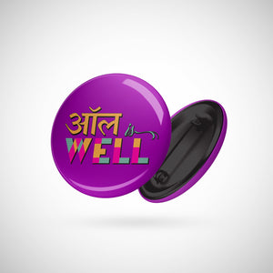 all is well badge