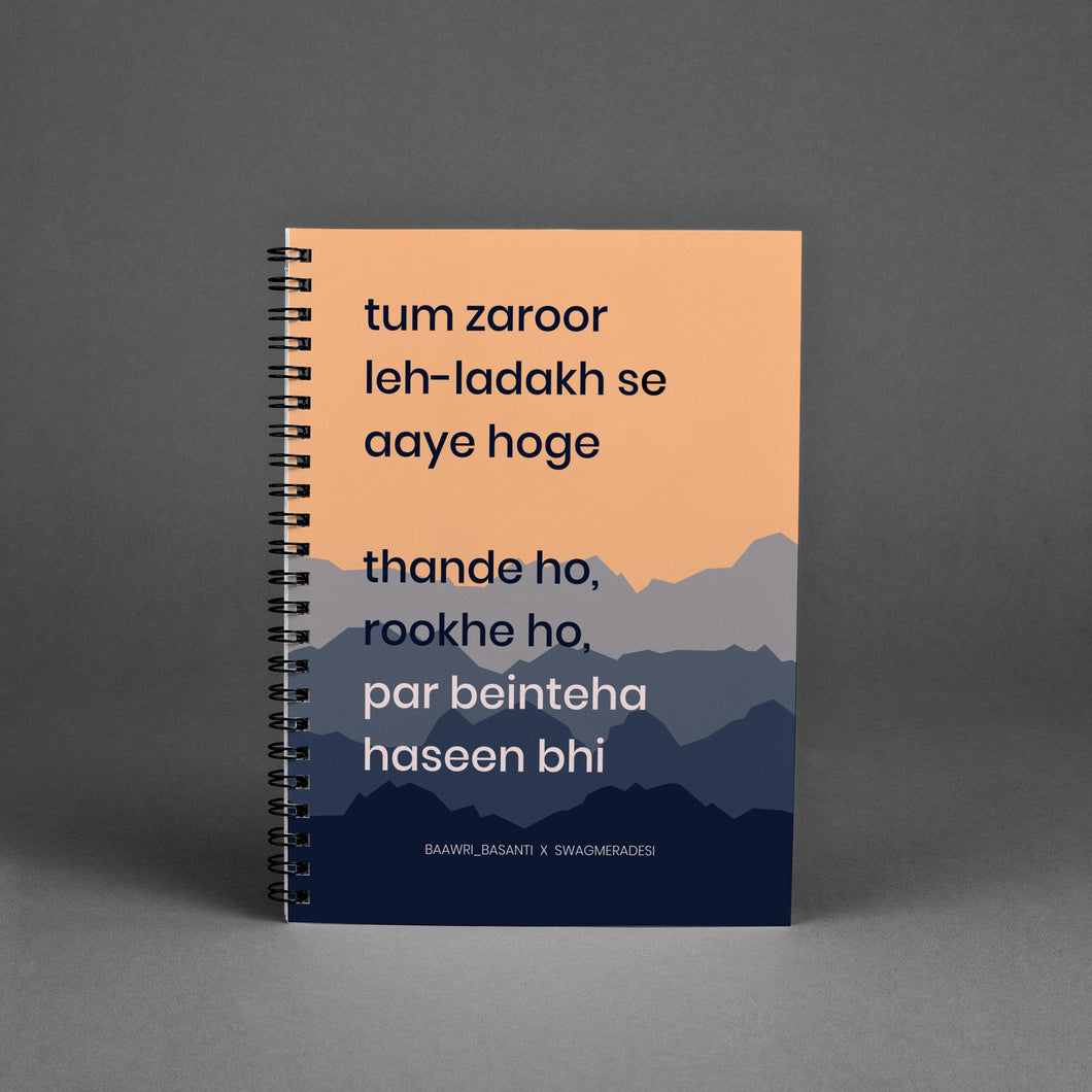 baawri basanti - leh ladakh - en notebook