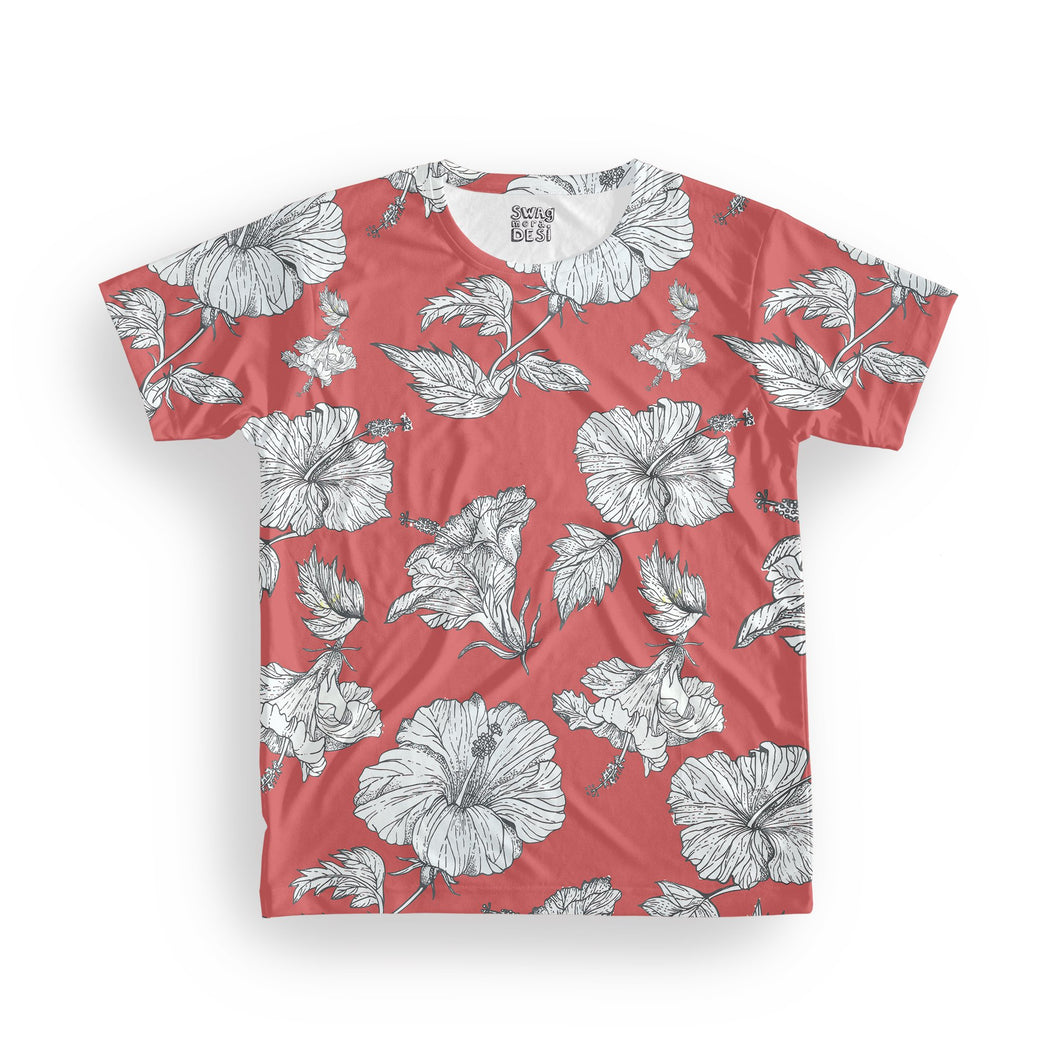hibiscus men's t-shirt
