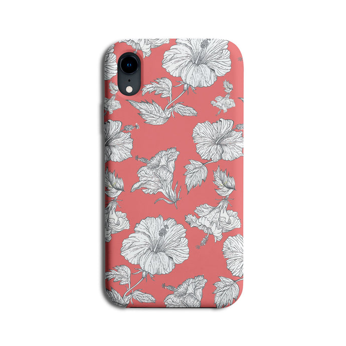hibiscus phone case