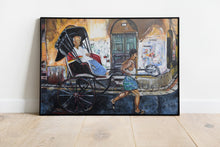 Load image into Gallery viewer, hand rickshaw poster
